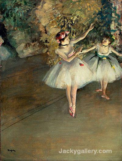 the Ballet by Edgar Degas paintings reproduction